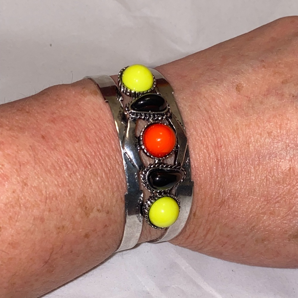Two cuff bracelets